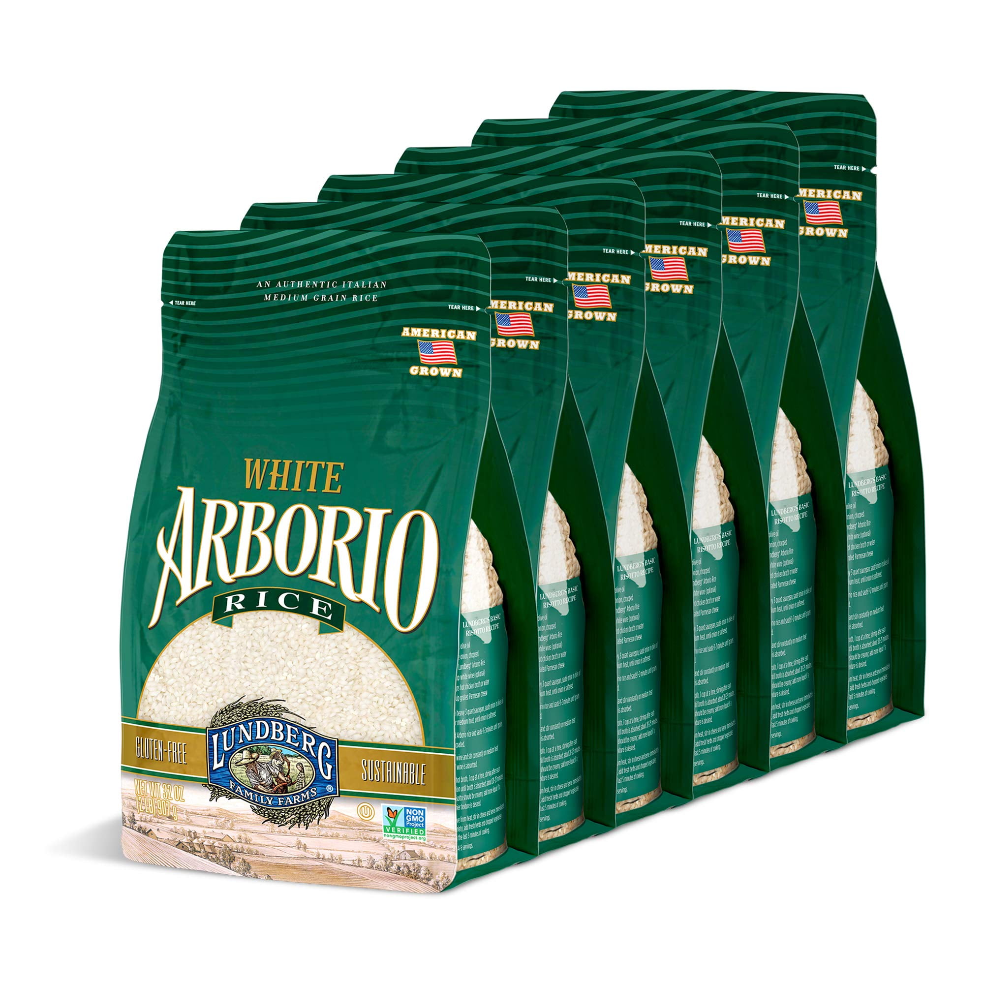 Lundberg Family Farms White Arborio Rice, Rich Flavor, Creamy Texture