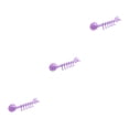 thumbnail image 4 of Ounissouiy Colgador de pared 6 ganchos estante ajustable estantes colgantes soportes ventosa ventosa sin rastro para accesorios púrpura Type1 NO1, 4 of 6
