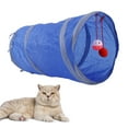 thumbnail image 1 of Loewten Interactive Cat Tunnel Toy, Polyester Cat Tunnel With Hanging Ball For Cats For Rabbits For Puppies, 1 of 8
