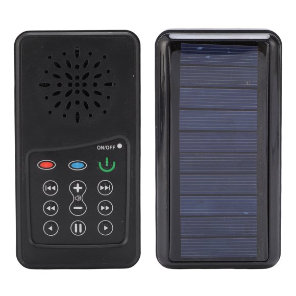 8G Solar Powered Scripture Reader with Lightweight Design, Intelligent Memory Point Reading, Solar Charging, for Seniors, Electronic Scripture Reader