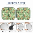 thumbnail image 6 of Gukieu Indian elephant Print Car Windshield Sun Visor, Foldable Anti-UV Car Sun Visor Suitable for Vans, Trucks Car Accessories-Small, 6 of 6