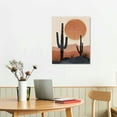 thumbnail image 3 of Nawypu Desert Print, Mid Century Modern Prints, Abstract Landscape Wall Art, Mountain Decor, Cactus Art Print, Desert Art, 3 of 5