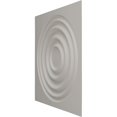 thumbnail image 4 of Ekena Millwork 19 5/8"W x 19 5/8"H Wade EnduraWall Decorative 3D Wall Panel, Universal Metallic Carbon Mist (Covers 2.67 Sq. Ft.), 4 of 6
