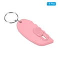 thumbnail image 3 of Unique Bargains Mini Portable Box Cutter, Package Opener Small Utility Office Letter Opener Pink 5Pack, 3 of 5
