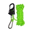 thumbnail image 5 of Tent Rope Tightener with Carabiner Clip Lanyard Adjuster Compact Size Portable Universal Self-locking Tent Rope Tensioner Outdoor Equipment Tool, 5 of 7