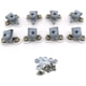 thumbnail image 5 of Paquete de 8 ruedas dobles para puerta de ducha, piezas de repuesto para baño de 23mm de diámetro, 5 of 5