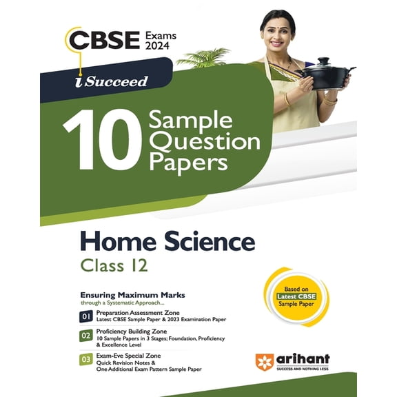 Arihant CBSE Sample Question Paper Class 12 Home Science Book for 2024 Exam, (Paperback)