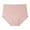 Pink, variant on Matoen Women’s Underwear Cotton Panties for Women, Soft Ladies Lace Trim Underwear High Waisted Briefs