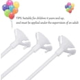 thumbnail image 2 of 50pcs White Balloon Sticks Holders With Cups Decor Upgraded Reusable Durable Plastic, 2 of 3