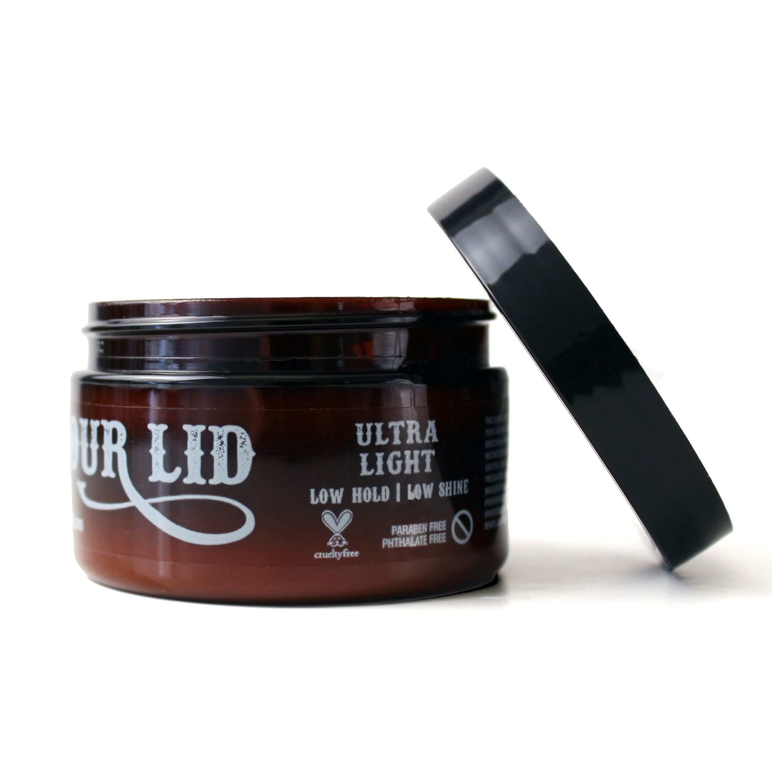 Fix Your Lid Ultra Light Pomade for Men - Water-Based Pomade with Low Hold and Low Shine - Match All Men’s Hair Types & Styles - Easy to Wash Out - 3.75 oz