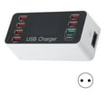 thumbnail image 1 of Desktop Charging Station, 40W USB Phone Charger LCD Digital Display Design Compact Wide Applicability  For Office For Outdoor For Traveling EU Plug 100-240V,US Plug 100-240V,UK, 1 of 8