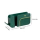 thumbnail image 4 of Matsuzay Caja de almacenamiento montada en la pared Soporte para teléfono móvil Estante organizador sin perforaciones Cocina y Comedor Verde, 4 of 6