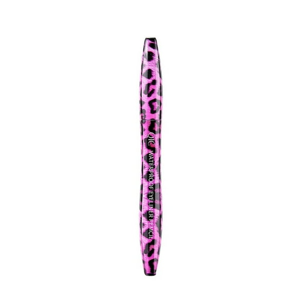 FcBaudy Eyeliner Gel Pencil, Waterline Eyeliner, Waterproof Smudge Proof Red Leopard Print Eyeliner Nonsmudge-drying Liquid Eyeliner Cyan Eyeliner