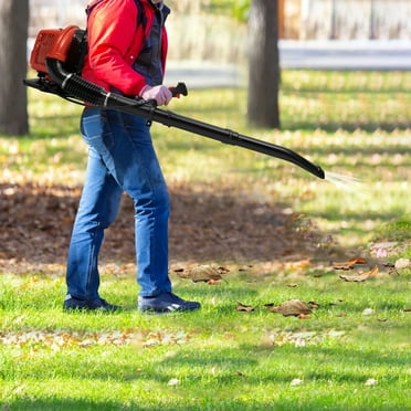 Handheld Leaf Blower Backpack Gas Snow Blower 2-Stroke Engine 63.3CC 7000r/min