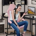 thumbnail image 5 of Gaming Chair Covers, Computer Office Chair Slipcovers Stretchable Elastic Washable (Pink), 5 of 6