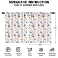 thumbnail image 2 of Blackout Kids Curtains,Baseball Uniform Pattern Childrens Insulated Curtains Set Of 2,Bedroom Essentials,Toddler Room Decor 42"x54", 2 of 5