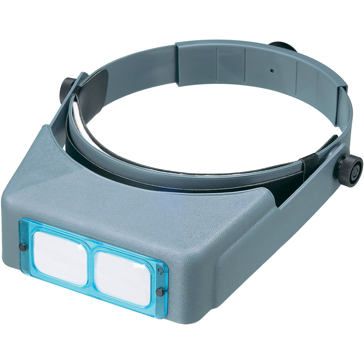 Donegan Optical OptiVISOR Binocular Magnifier-Lensplate #5 Magnifies 2.5x  At 8 