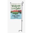 thumbnail image 4 of Printtoo White Welcome To The Lake Outdoor Camping Flags For Campers Personalized Double SidedFlag Outdoor Decor Sign CampsiteFlag, 4 of 4