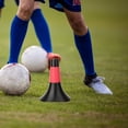 thumbnail image 1 of Soporte de Atrenamiento de fútbol cono de fútbol, ​​Barrera de conos de fútbol copa de obstáculos de pláshico con color brillante, fácil de transporte, adecuado para, 1 of 7