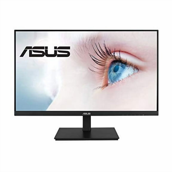ASUS VA27DQSB 27" Monitor, 1080P Full HD, 75Hz, IPS, Adaptive-Sync, Eye Care, HDMI DisplayPort VGA USB Hub, Frameless, Ergonomic Design, VESA Wall Mountable