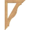thumbnail image 3 of Ekena Millwork 3 1/2"W x 26"D x 38"H Funston Traditional Smooth Bracket, Western Red Cedar, 3 of 4