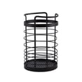 thumbnail image 1 of Injueey Estante negro para utensilios que ahorra espacio Fácil de instalar y mantener Durable Fácil acceso Metal Elegante Organizadores de utensilios de cocina, 1 of 6