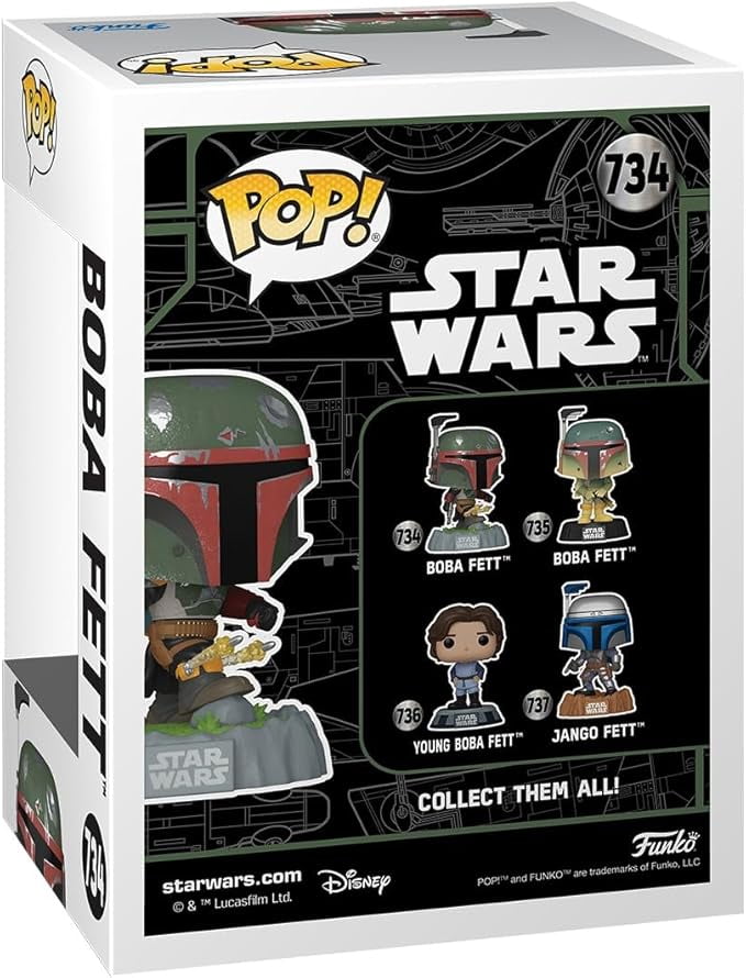 Funko POP! Star Wars: FL- Boba Fett w/Rockets - Walmart.com