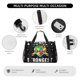thumbnail image 4 of Fotbe I Love With Autism Bolsa de Viaje con Estampado, Bolsa de Fin de Semana para Mujer con Compartimento para Zapatos, Bolsa de Gimnasio con Bolsillo Húmedo, 4 of 7