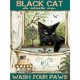 thumbnail image 1 of Pintura de diamante 5D DIY taladro redondo completo cartel de gato negro decoración de pared diamantes de imitación Hugtrwg Para estrenar, 1 of 9