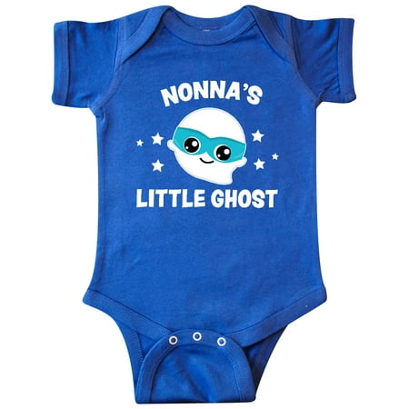 

Inktastic Cute Nonna s Little Ghost with Stars Gift Baby Boy or Baby Girl Bodysuit