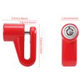 thumbnail image 4 of Waterproof & Anti-Rust Steel Disc Brake Lock for Mountain Bikes - Theft-Proof Security Lock with 2 Keys & Plastic Frame, Lightweight 93g, Compact Size 5.5x4.3x2.3cm (Black), 4 of 7
