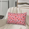 thumbnail image 5 of Daiia Cartoon Strawberry Bedding Waterproof Pillow Protector Zippered Queen – Bed Bug Proof Pillow Encasement-14"x20", 5 of 6