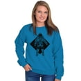 thumbnail image 4 of Astronaut Space Celestial Spirit Sweatshirt for Men or Women Brisco Brands 2X, 4 of 6