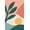 Orange, Pattern 2, variant on ODIKA 6'x9' Beige Olive Soft Floral Elegance Washable Area Rug Charming Botanical Design for Cozy Spaces for Family Room, Living Mater Bedroom, Non-Slip, Easy Care