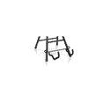 thumbnail image 2 of Pyle PYG60 Chaise de Performeur Tabouret Portable avec Support de Guitare Réglable, 2 of 5