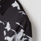 thumbnail image 5 of Blusa de Manga Corta, Botón Versátil de la Moda de los Hombres, Blusa de Cuello de Turndown de Bloque de Color, 5 of 9