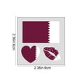 thumbnail image 3 of Decoración del hogar, productos festivos, suministros para celebraciones de aficionados al fútbol. 10 pegatinas de tatuajes para ver partidos de fútbol. Fiestas temáticas de aficionados, decoración d, 3 of 6