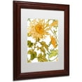 thumbnail image 2 of Trademark Fine Art "Autumn Garden I" Canvas Art by Color Bakery White Matte, Wood Frame, 2 of 4