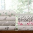 thumbnail image 3 of Pointehaven 180 GSM Velvet Feel Luxury 100% Cotton Printed Flannel Sheet Set,4PCS, Queen, Cats - Warm & Cozy - Pre-Shrunk -Deep Pockets - Elastic All Around-Comfy Double Brushed - C84, 3 of 3