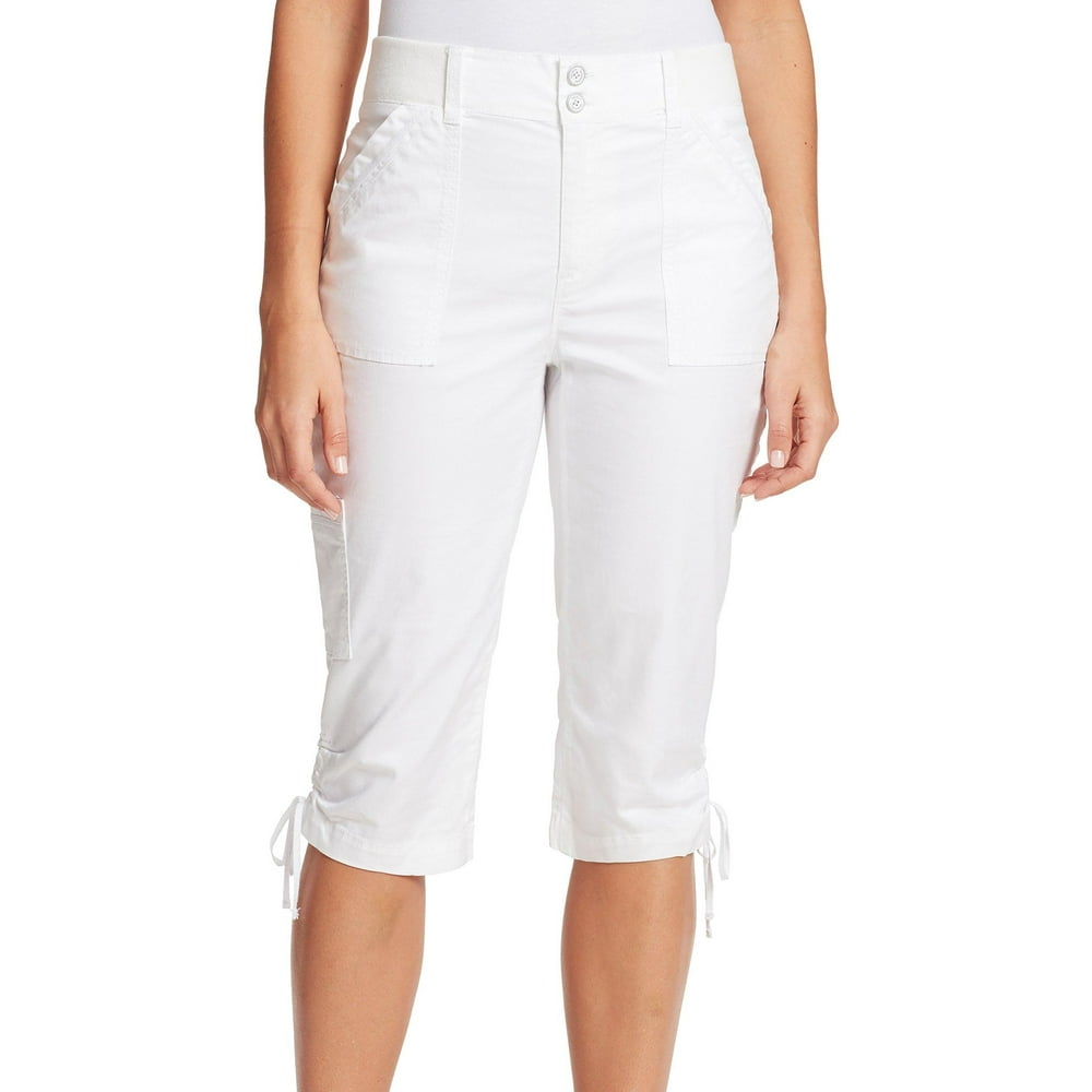 Gloria Vanderbilt - Gloria Vanderbilt Womens Ribbed Cargo Skimmers 14 ...