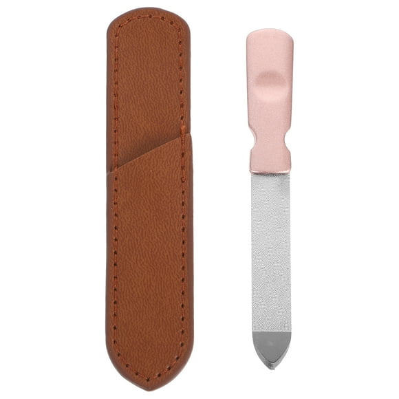 1 Set Of Nail Files Fingernail Files Manicure Files Portable Nail Files Stainless Steel Nail Buffer Women Nail Files Travel Nail Files Nail Trimming Tool