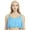 Blue Aster, variant on PSK Juniors' Colorblocked Drawstring Bra Top