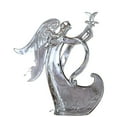 thumbnail image 2 of Icy Giftware Winged Angel with Floral Dress Christmas Figurines - 11" - Set of 6, 2 of 4