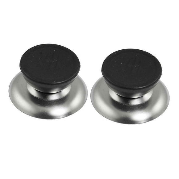 SODIAL(R) 2 Pcs Round Handle Replacement Cookware Pot Lid Cover Knob For Kitchen
