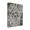 thumbnail image 2 of Trademark Fine Art 'Bogota Colombia City Map Black' Canvas Art by Michael Tompsett, 2 of 4