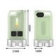 thumbnail image 2 of Mini linterna LED impermeable 900LM lámpara de bolsillo para emergencia al aire libre (blanco), 2 of 5