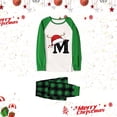thumbnail image 2 of Fgnfyis Family Christmas Pajamas Deer Horn Christmas Hat Letter Print Long Sleeve Pajamas Set Sleepwear, 2 of 5