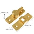 thumbnail image 2 of Adhesive Barn Gate Door Lock Right Angle Door Latch Luminous Flips Safety Latch, 2 of 9