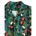 thumbnail image 3 of Vintage Style Printed Aloha Cuban Collar Hawaii Shirts, 3 of 5