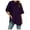A-Purple345, variant on Yuanlong Womens Tshirts Oversized Crewneck Half Sleeve Plain T-Shirts Loose Summer Wear Breathable Relaxed Tops For Lady